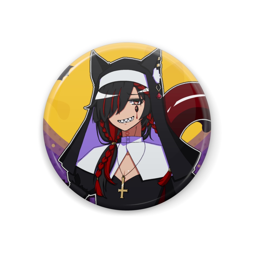 ハロウィン缶バッジ 44mm【全7種】