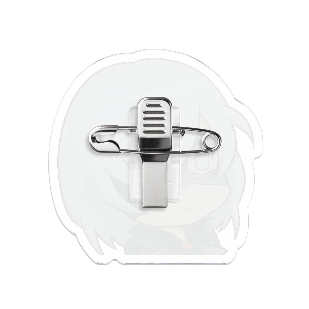 ブラックアクリルバッジ