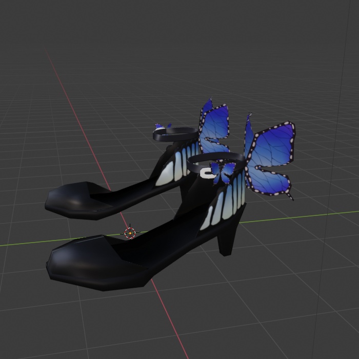 ゴシック風靴２