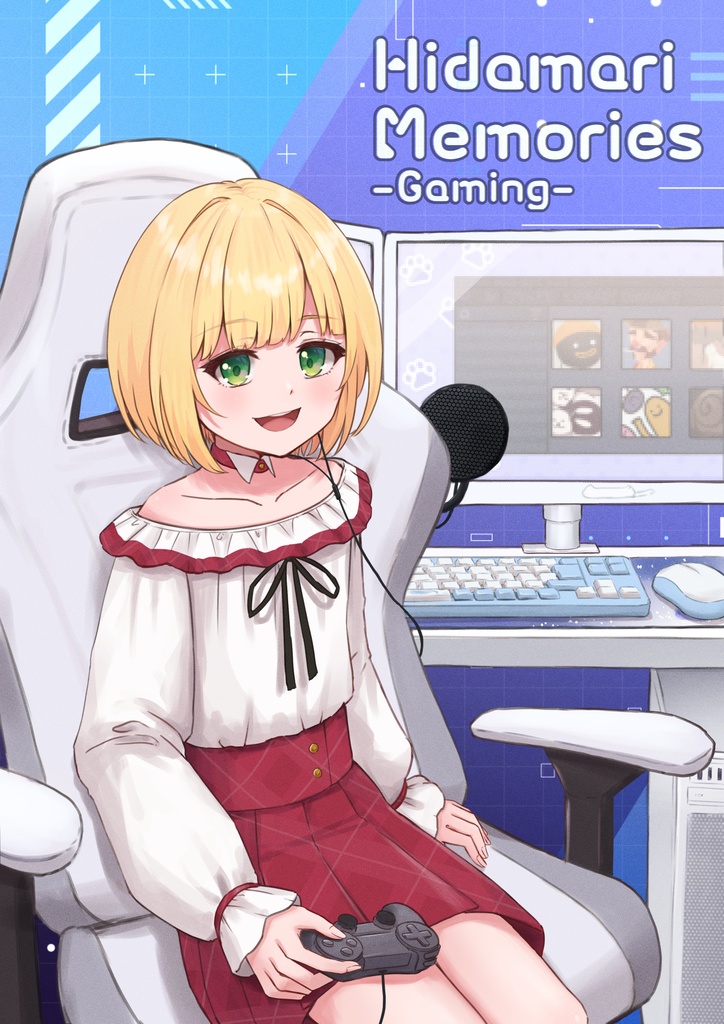 『Hidamari Memories -Gaming-』(鈴谷アキ イラスト同人誌/にじそうさく10発行)