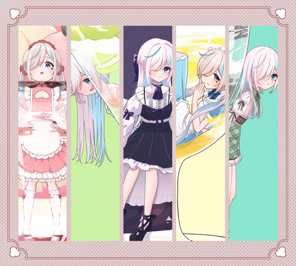 『Parfait au Maid』(イル=フローラ イラスト同人誌/C106発行)