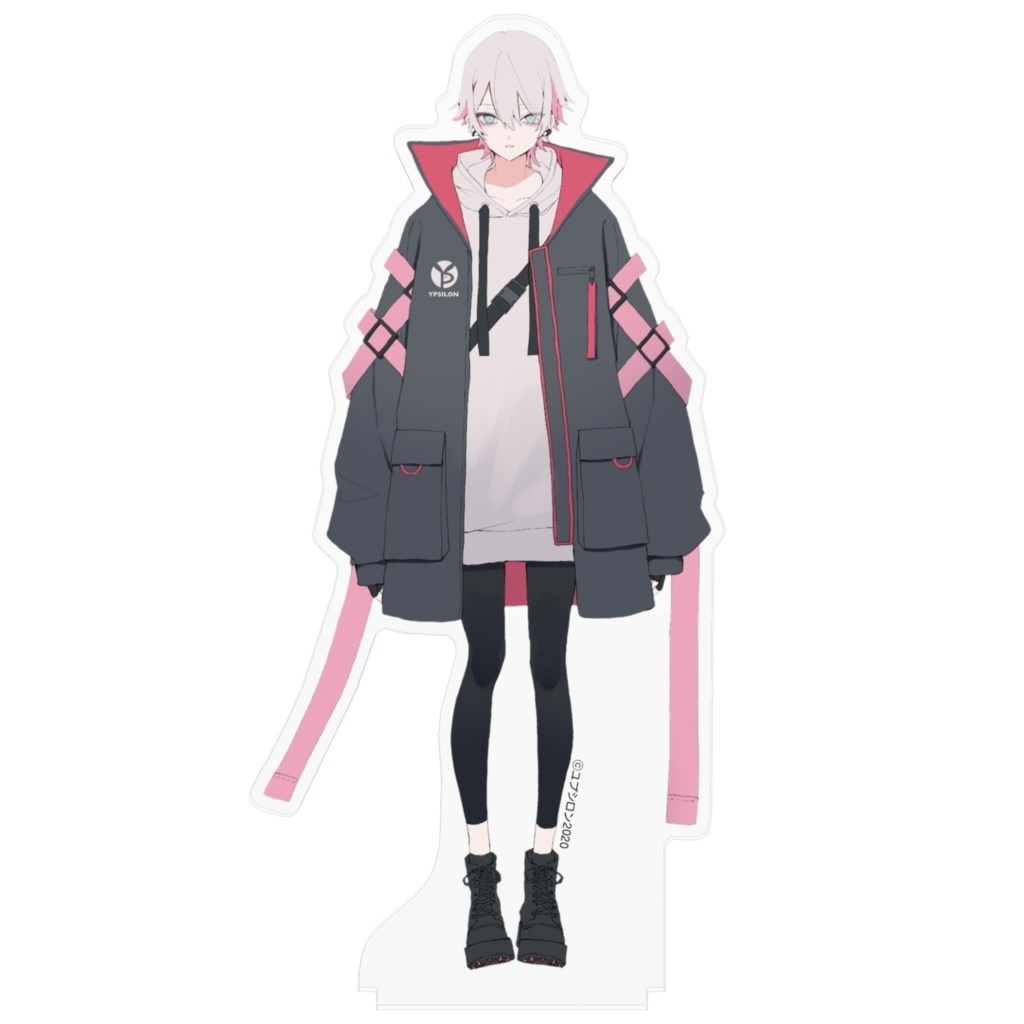 【公式】BIGアクリルフィギュア/2D三面図ver,