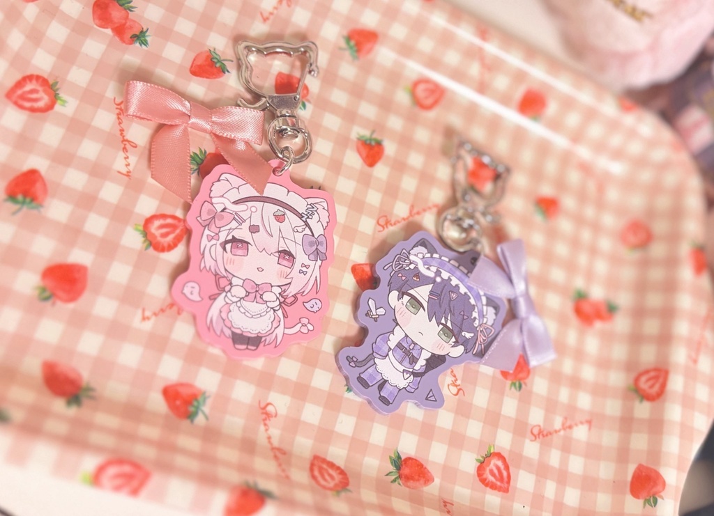 【非公式】もちもちアクリルキーホルダー【にじそうさく10】