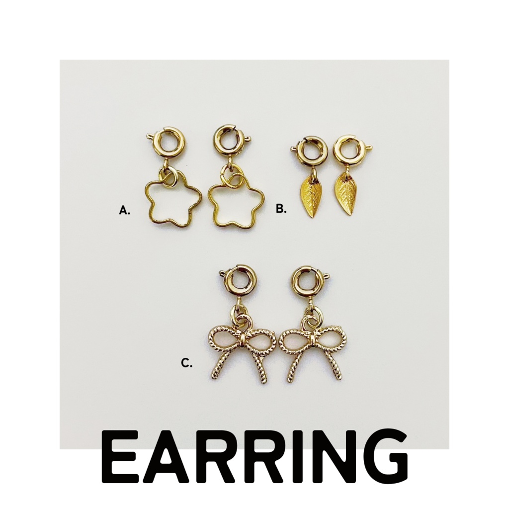 【SALE】ぬイヤリング１