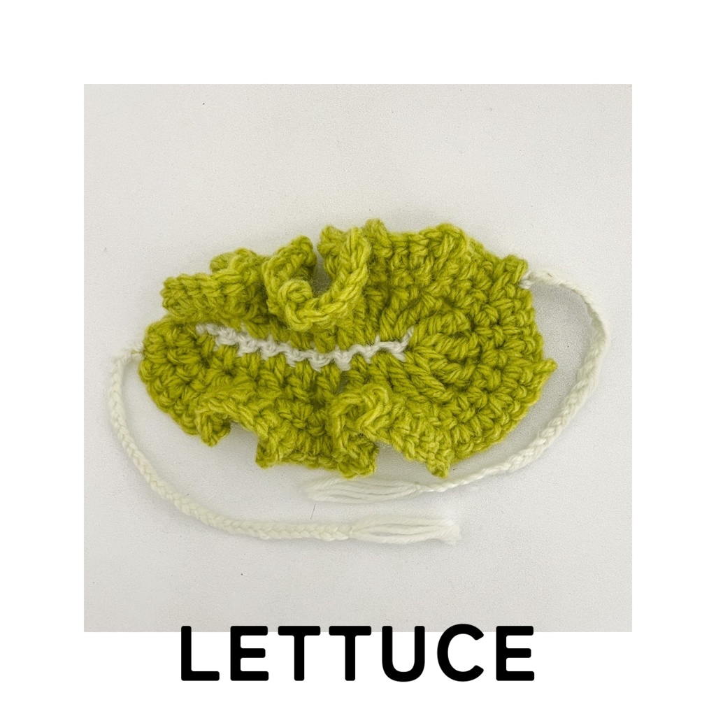 レタスヘッドドレス