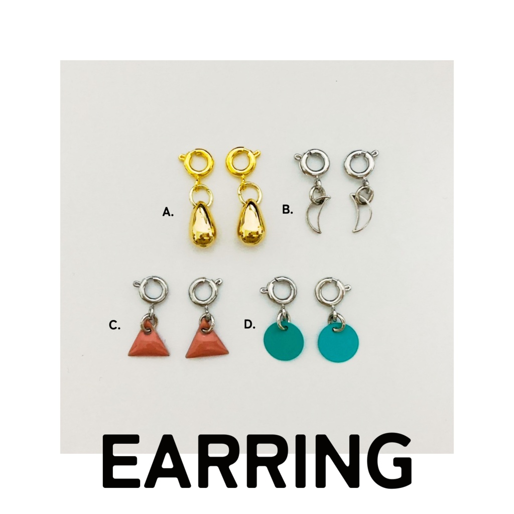 【SALE】ぬイヤリング３