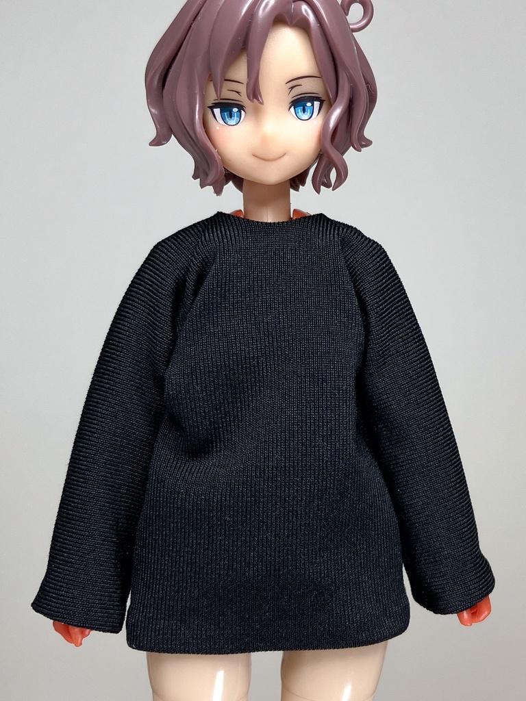 無地ロンT（ゆるっと タイプ）