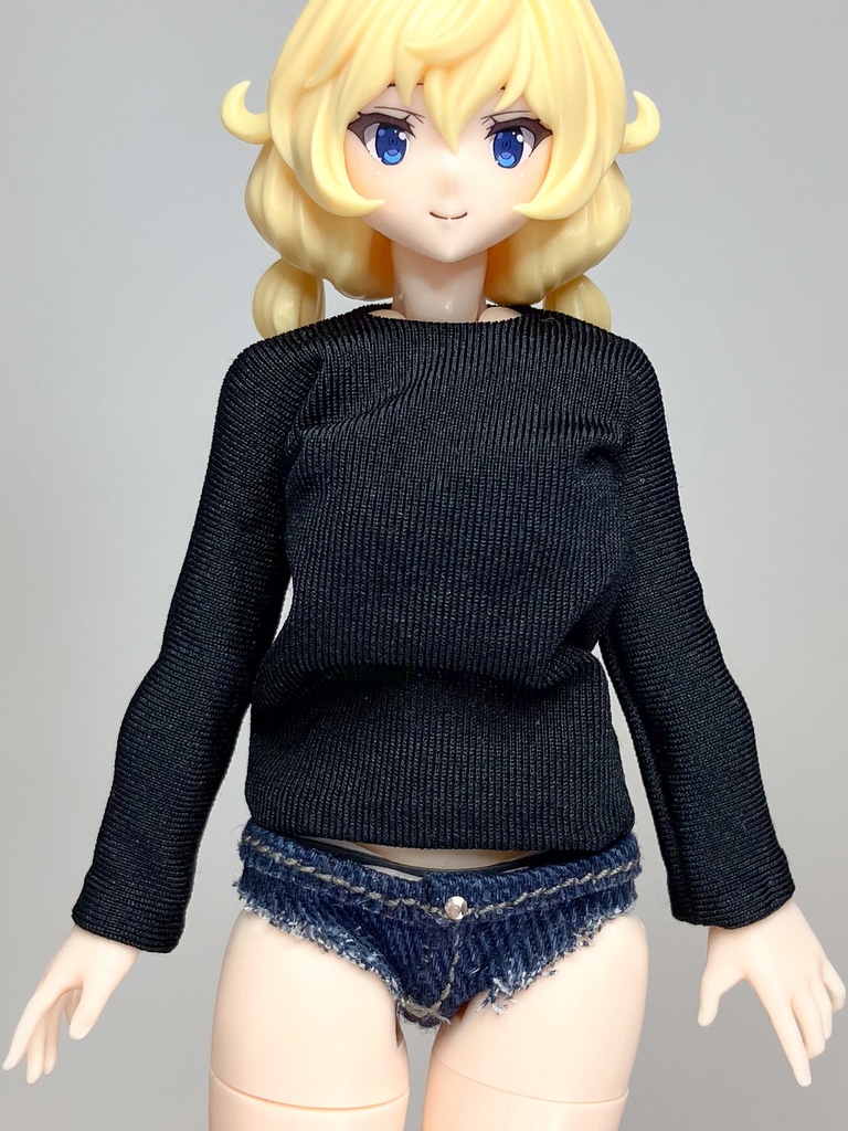 無地ロンT（ほそめ タイプ）