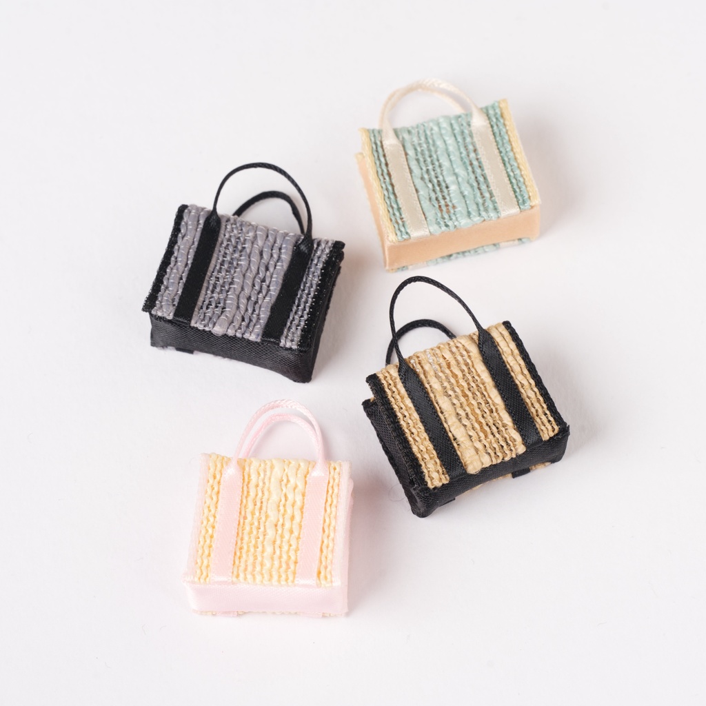 バッグ(カゴ風)4色展開