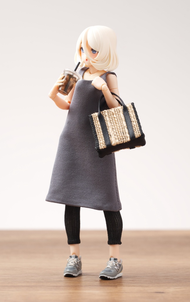 バッグ(カゴ風)4色展開