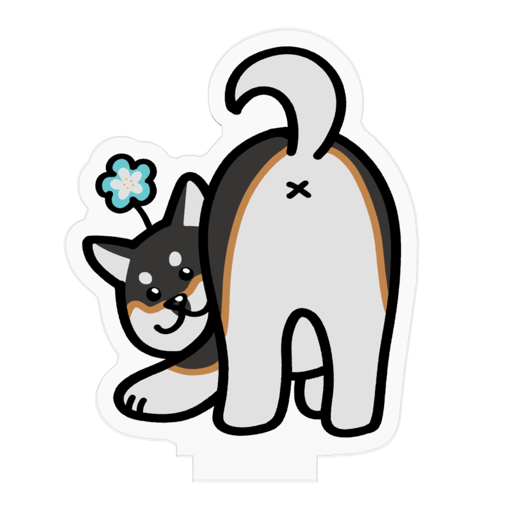 ぽたるのおしりアクリルフィギュア