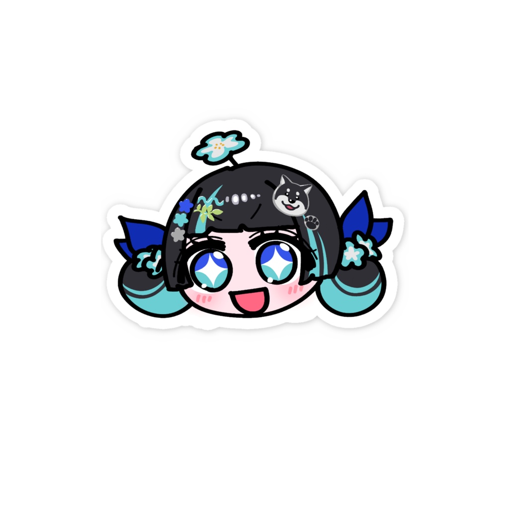 瑠璃咲ねもスマホステッカー【全5種】