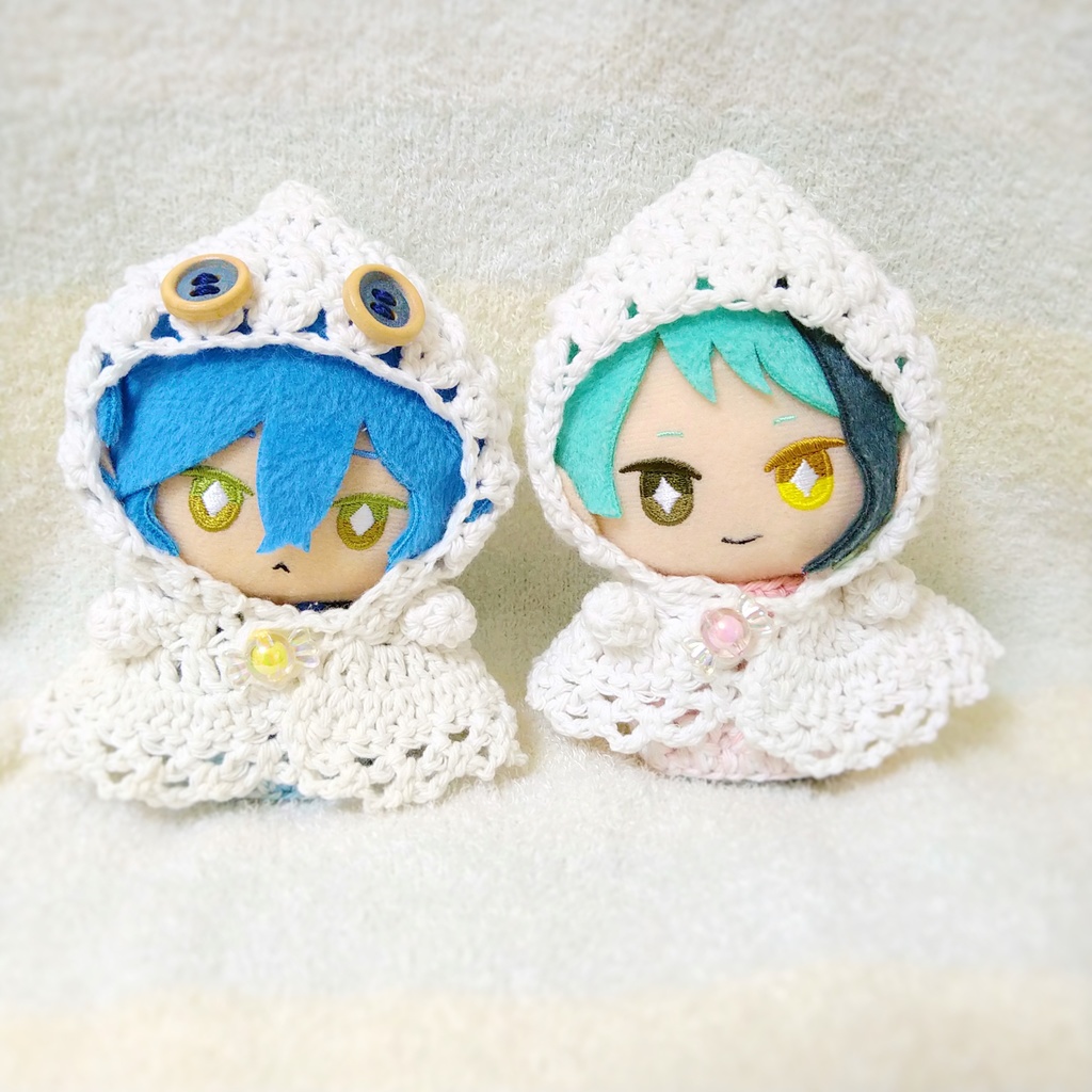 ハロウィンのゴースト風ケープ