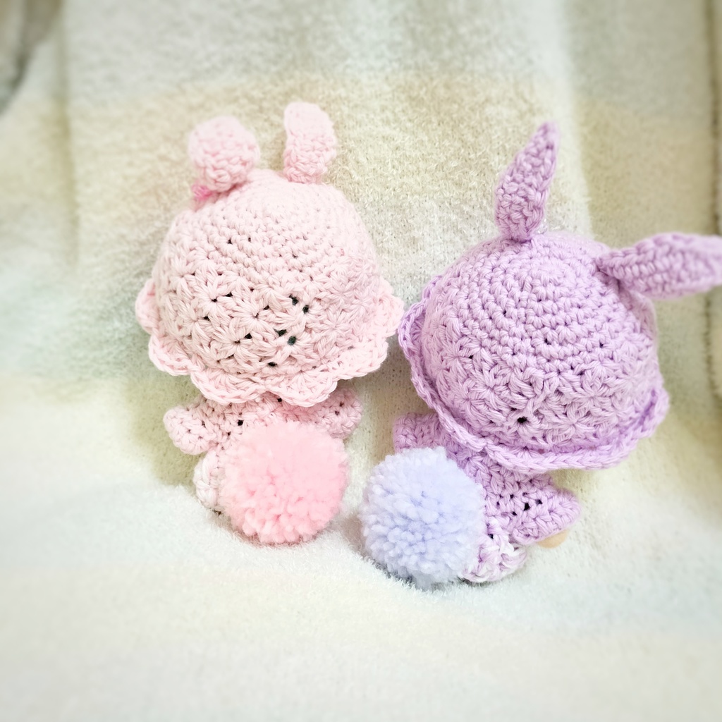花うさぎの帽子&セーターセット【その2】