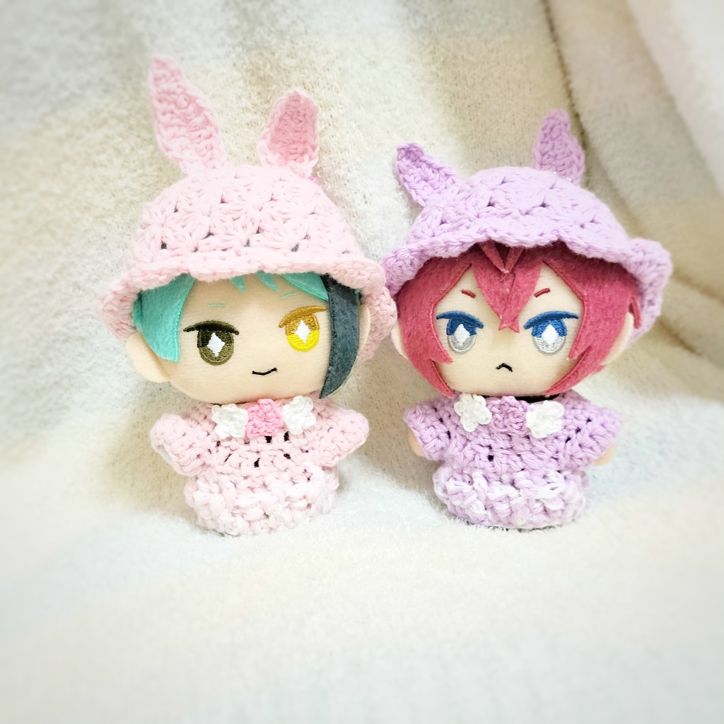 花うさぎの帽子&セーターセット【その2】