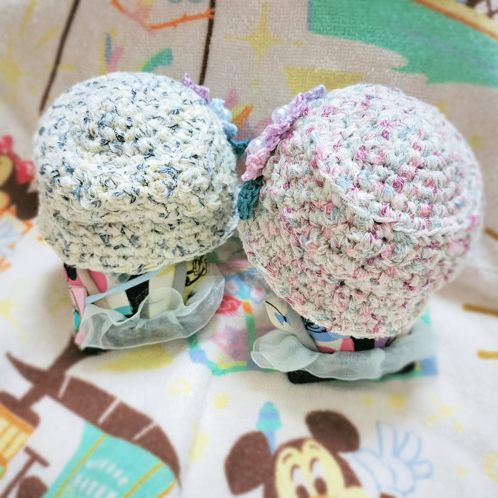 紫陽花のバケットハット