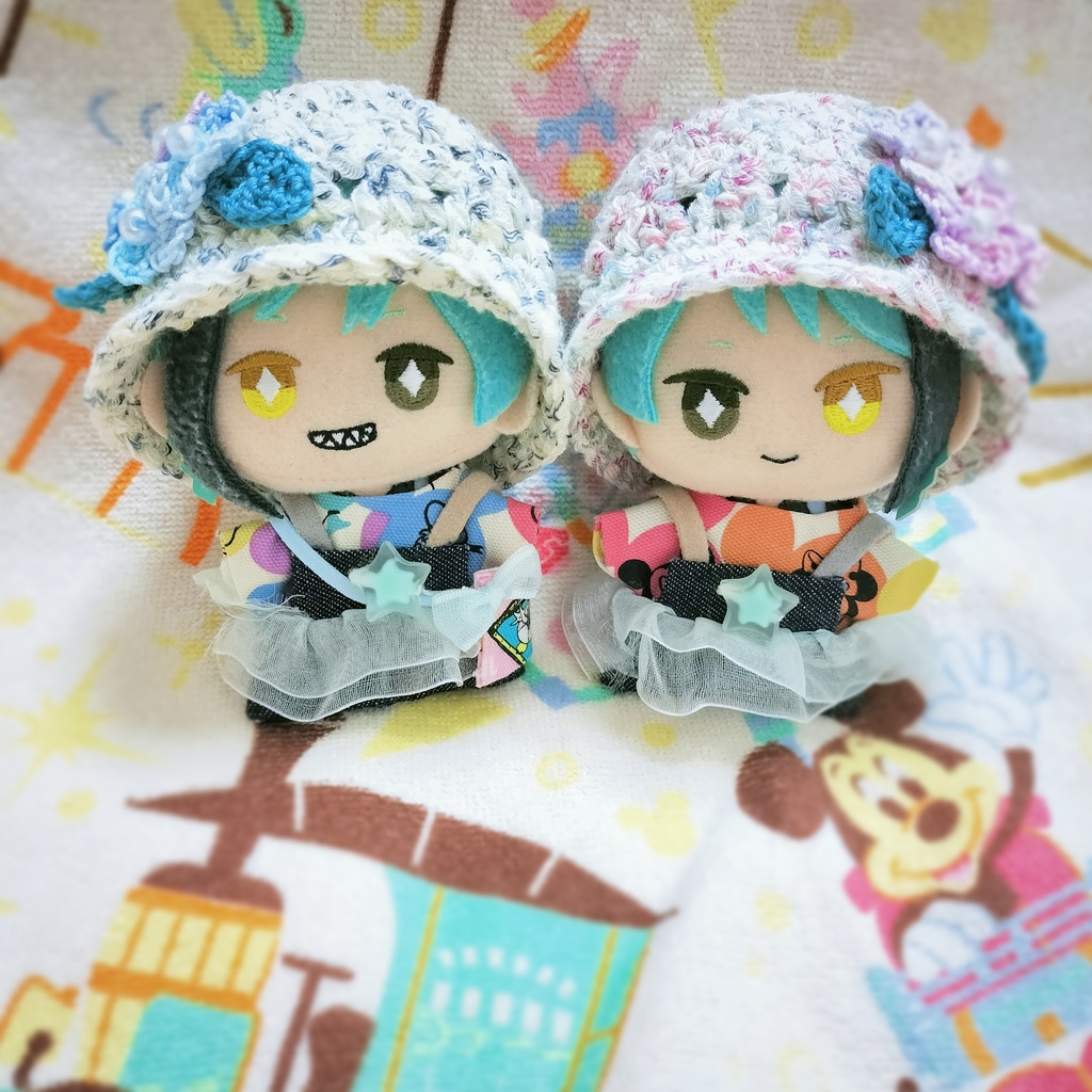 紫陽花のバケットハット