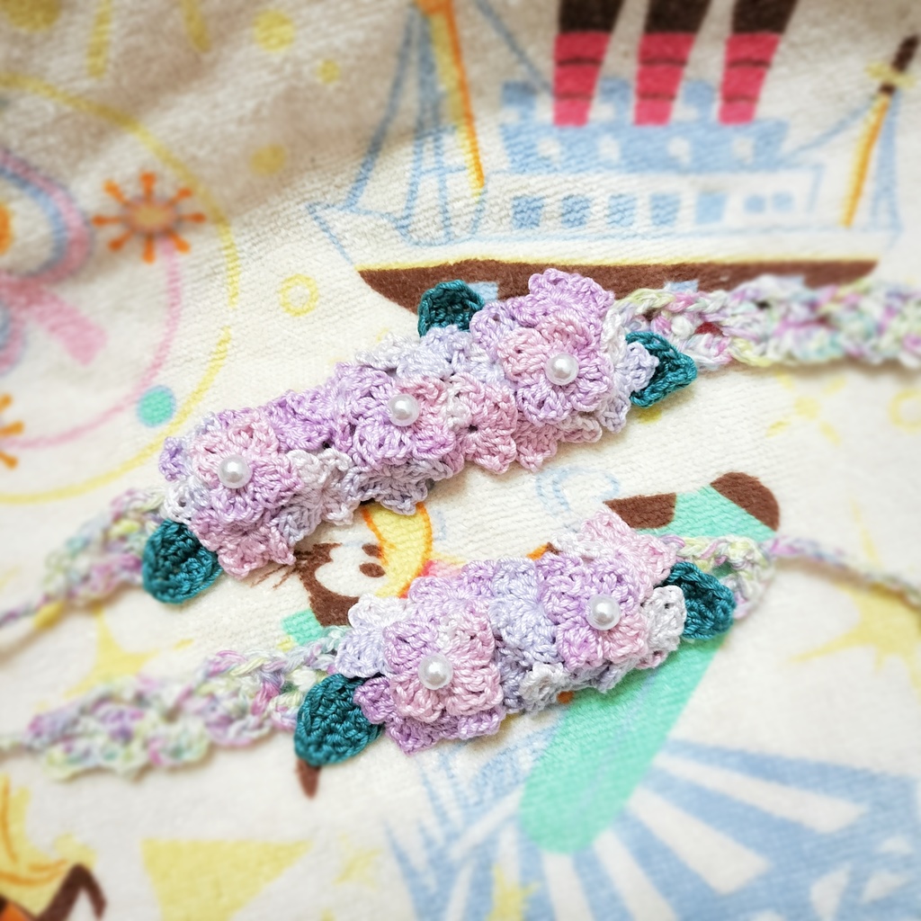 紫陽花の花かんむり