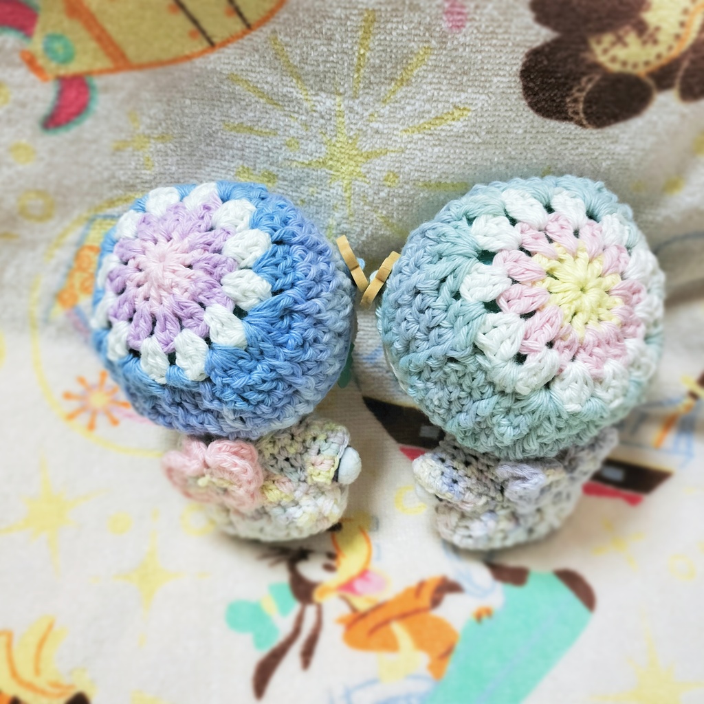 海と山のキャスケット帽子