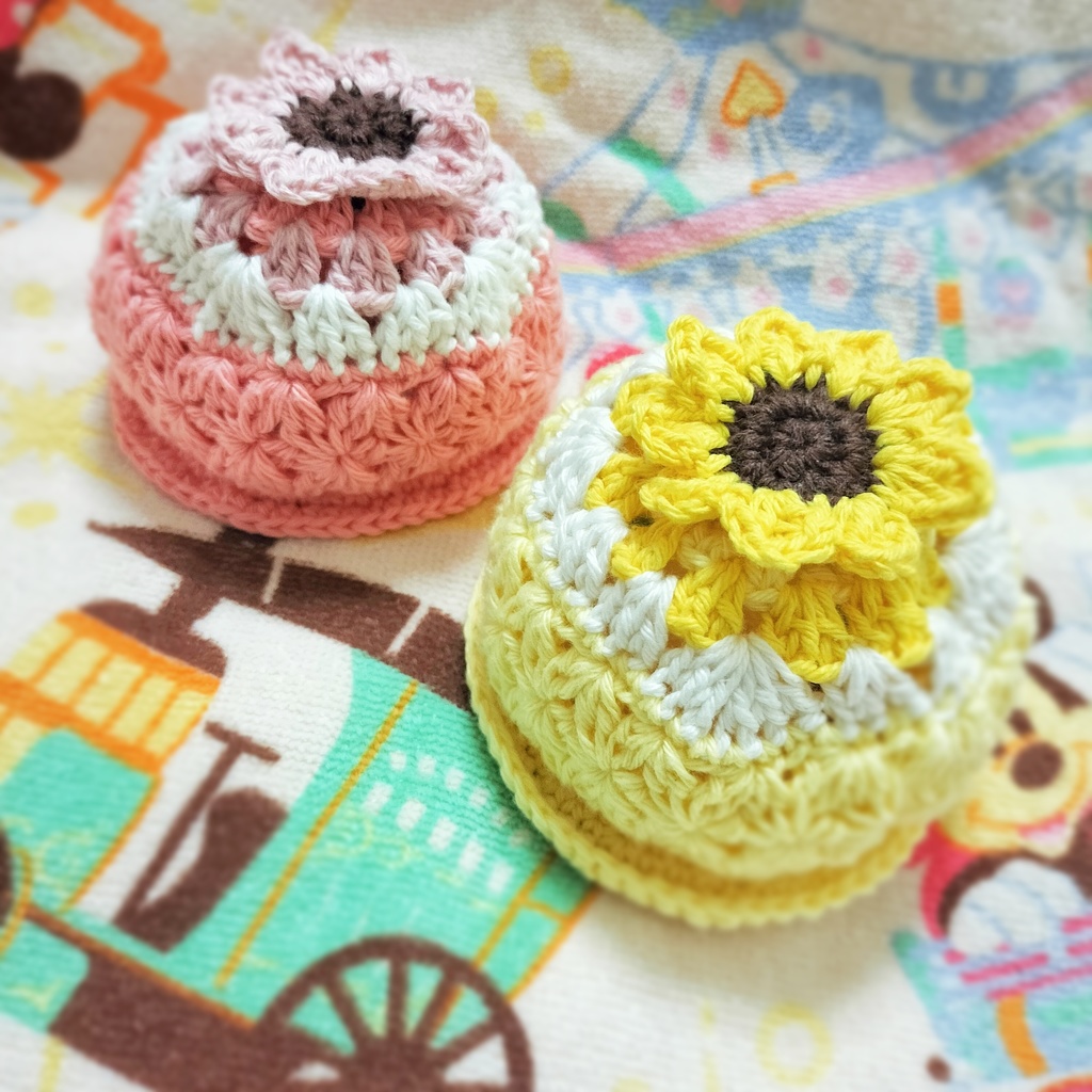 向日葵のバルーンハット