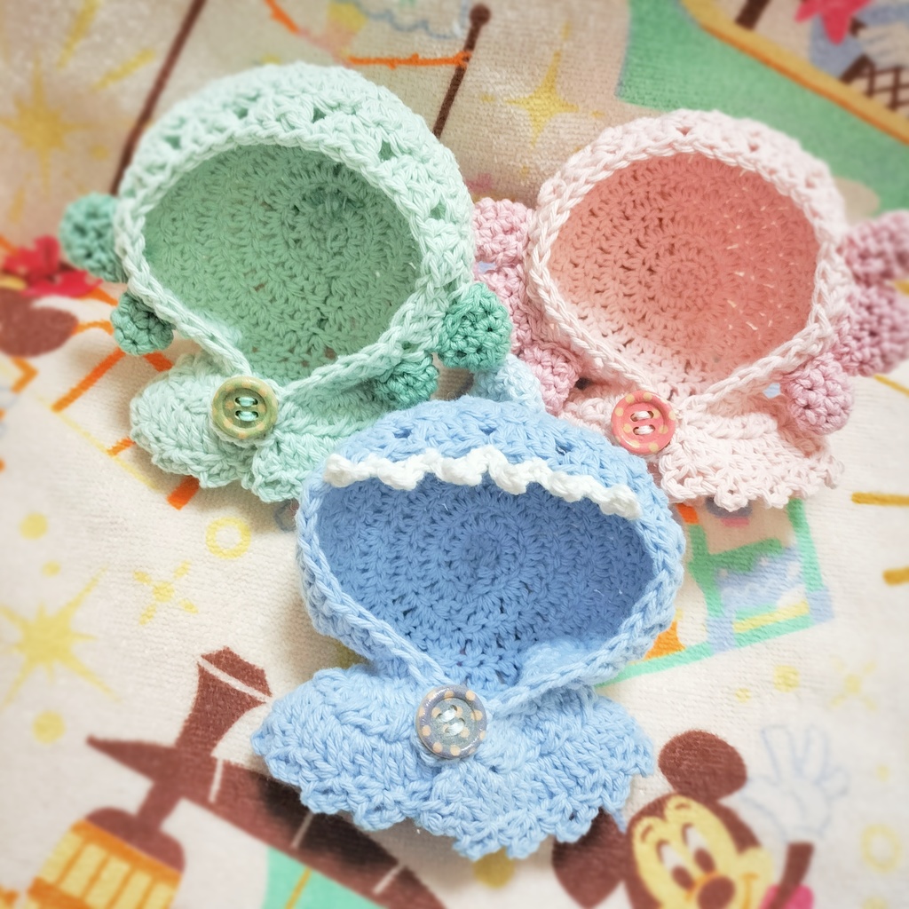 海の生きもの帽子&ケープ