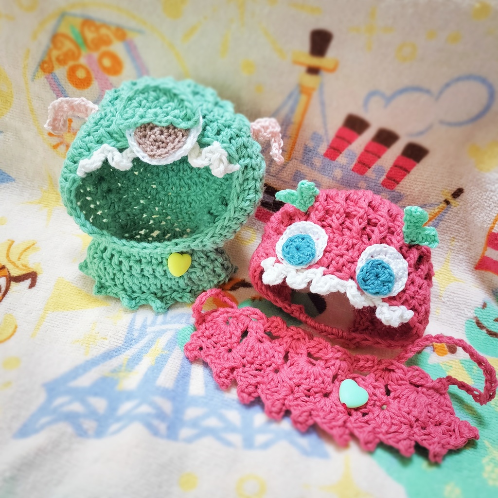 モンスター風ポンチョ【その1】※目は別売りです※