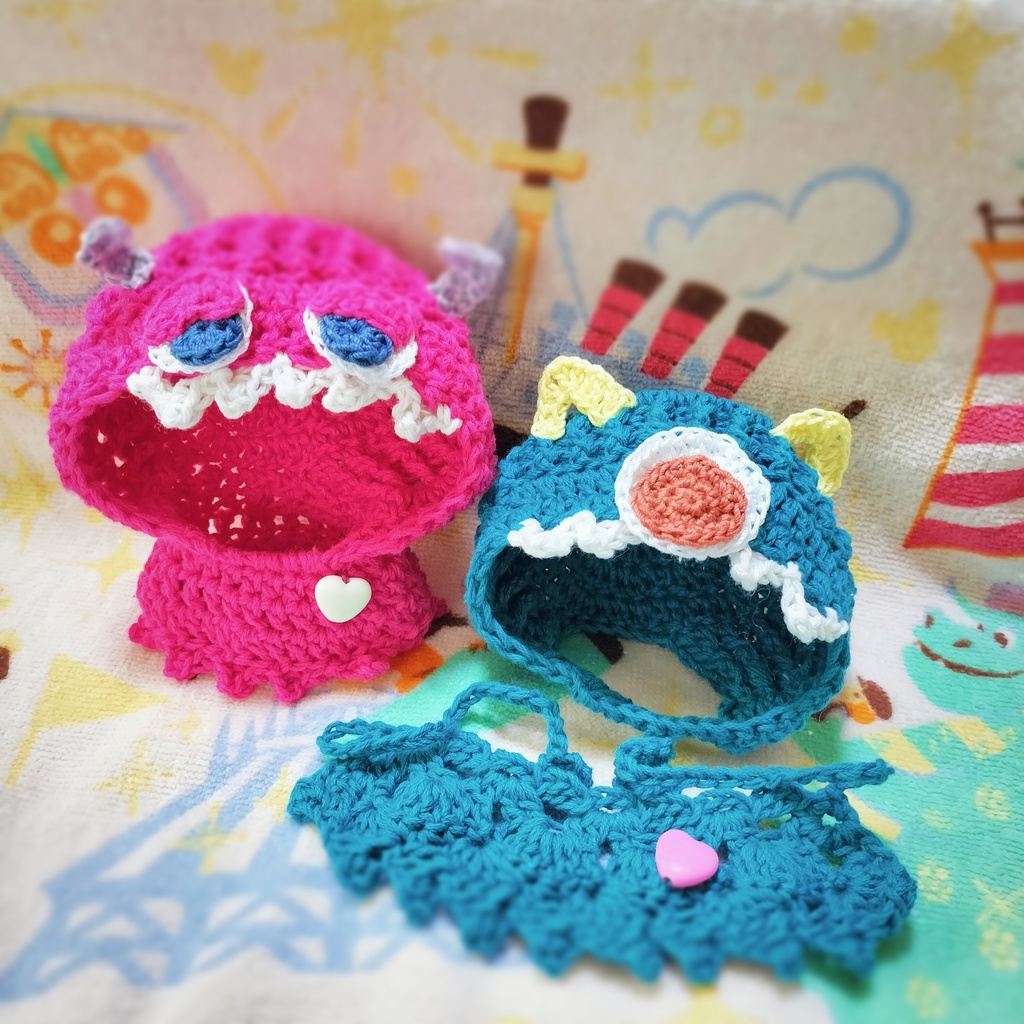 モンスター風ポンチョ【その2】※目は別売りです※