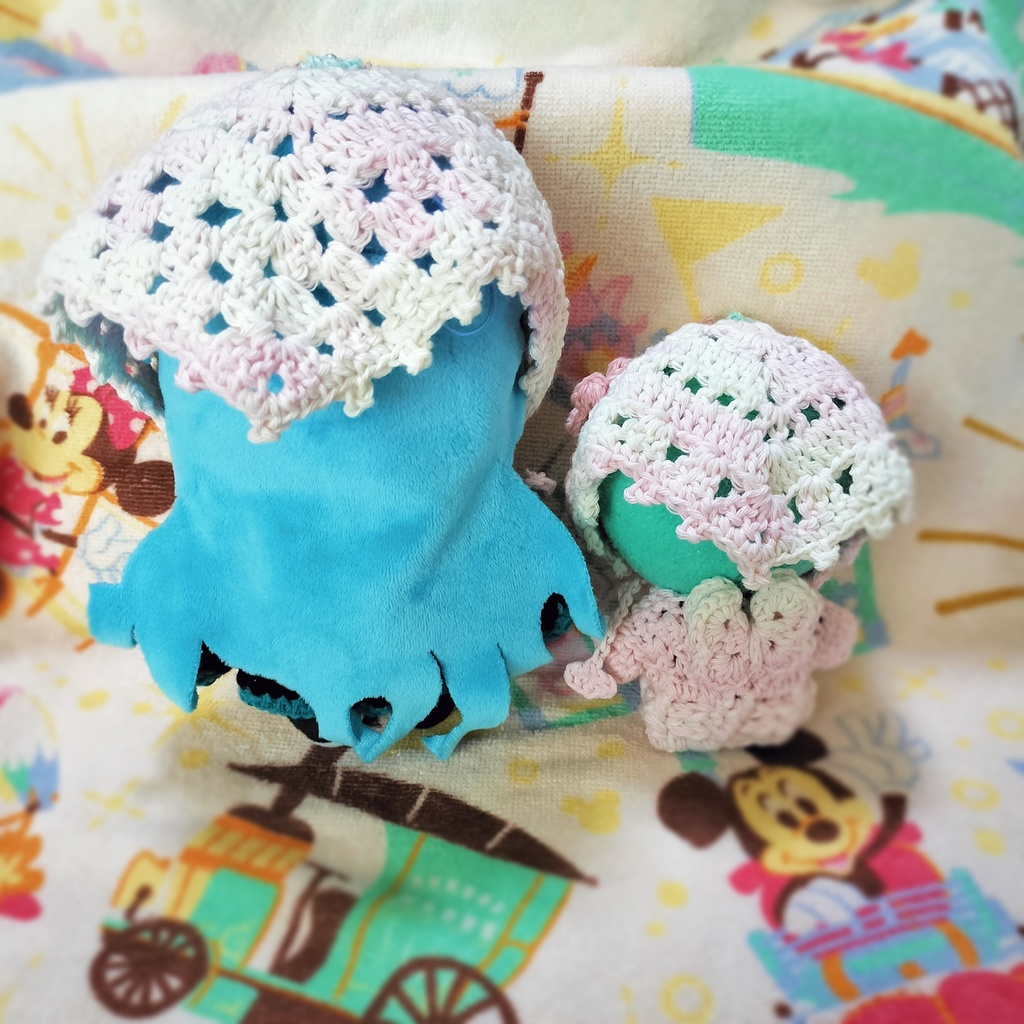 花のバブーシュカ