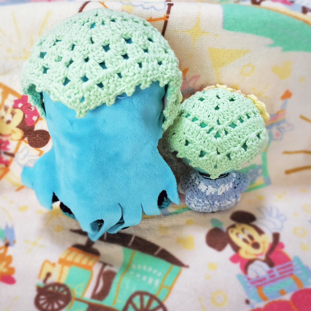 花のバブーシュカ