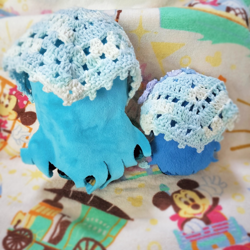 花のバブーシュカ