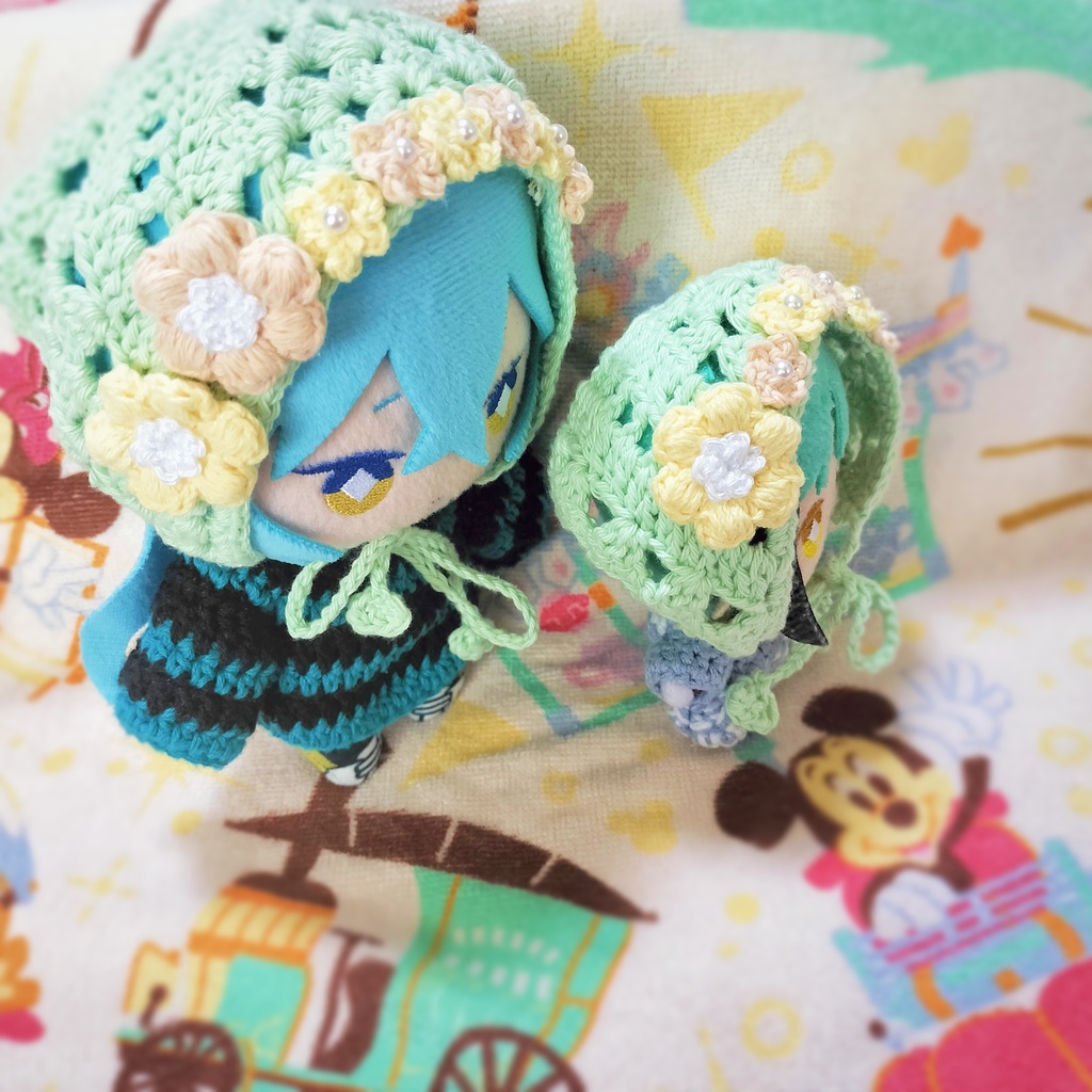 花のバブーシュカ