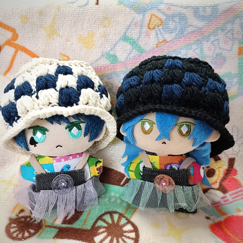 スペード模様のバケットハット