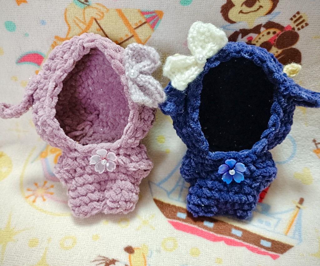 花とリボンのどうぶつ着ぐるみ