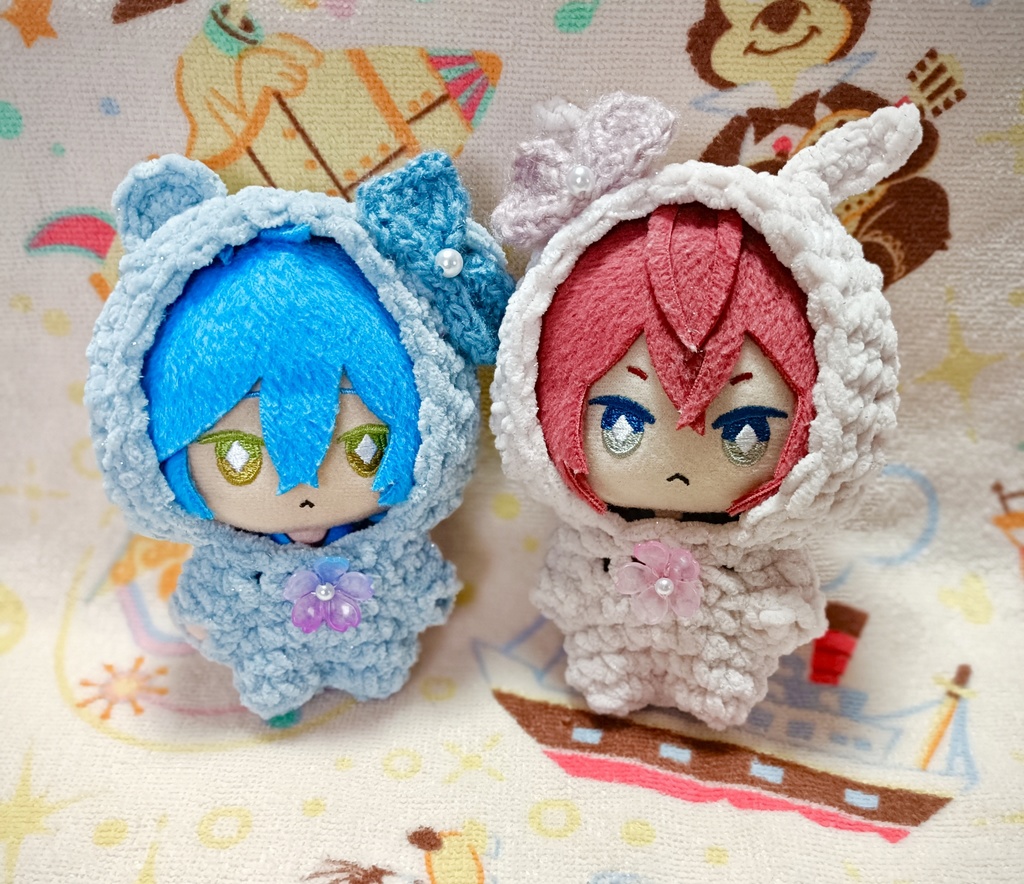 花とリボンのどうぶつ着ぐるみ