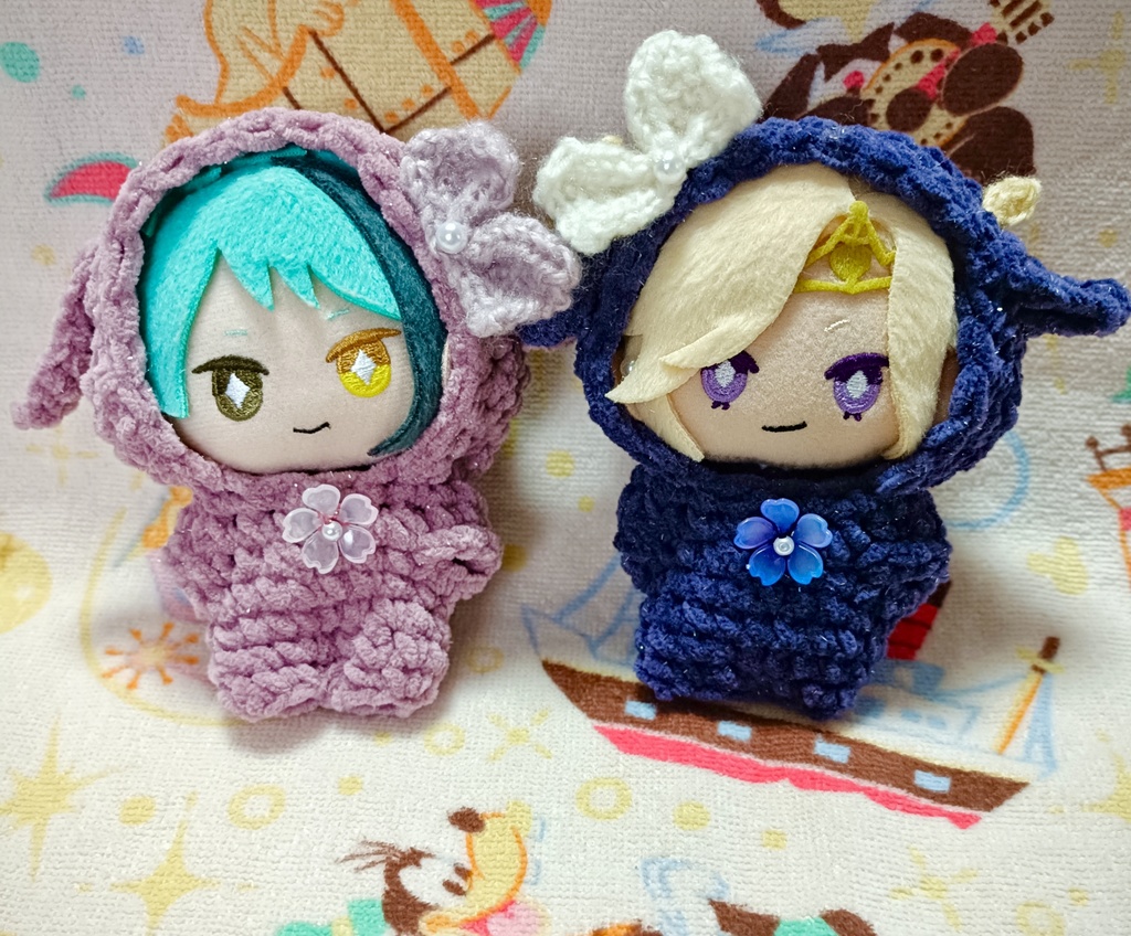 花とリボンのどうぶつ着ぐるみ