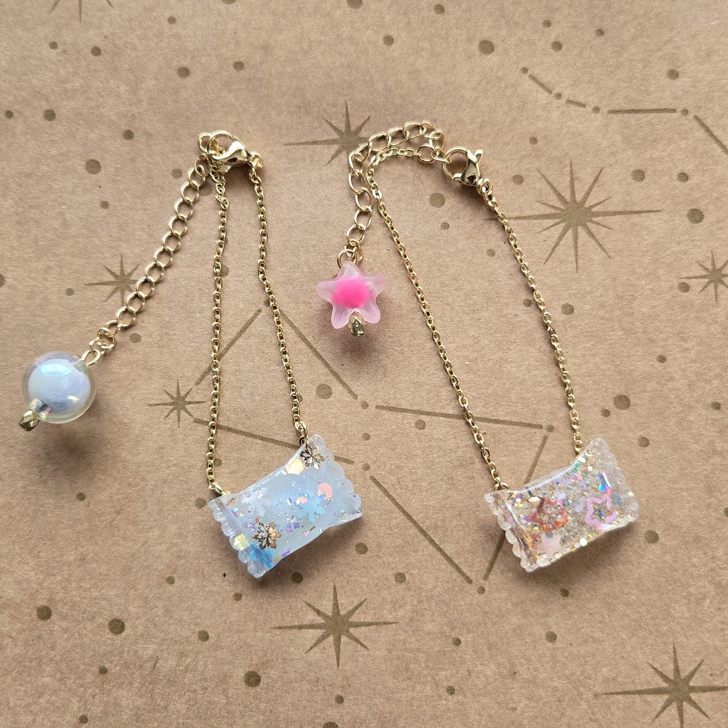 ［ぬいちゃん用ポシェット］雪・星