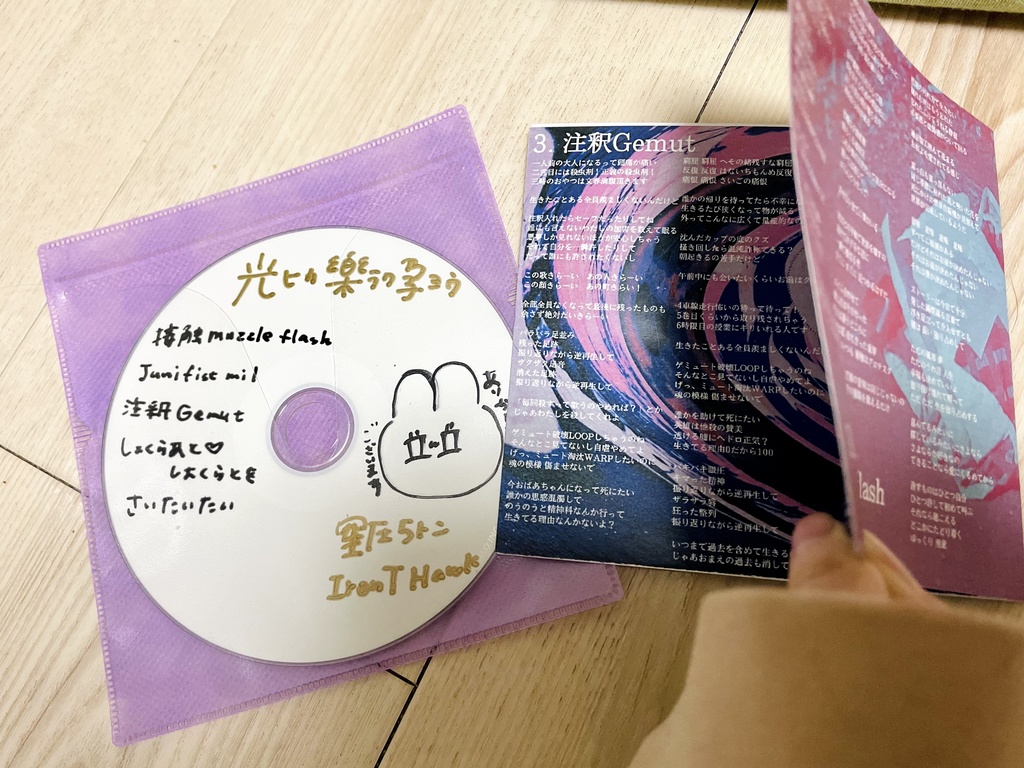 初版【光ヒカ樂ラク孕ヨウ】mini album