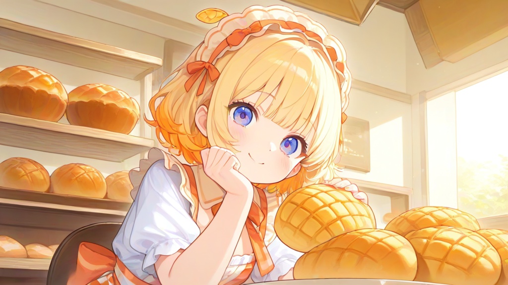 焼きたてメロンパン