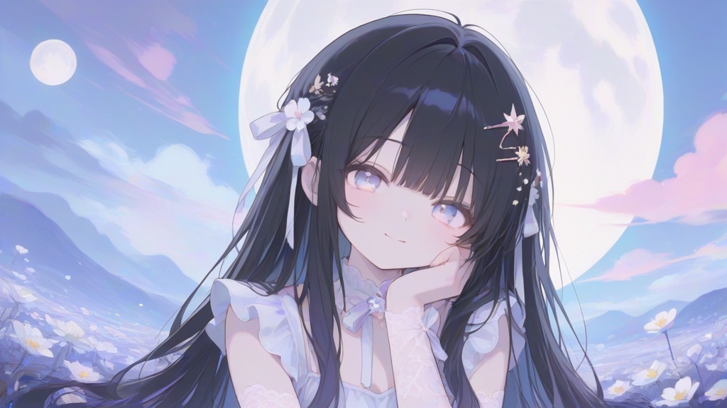 月明かりのひと休み