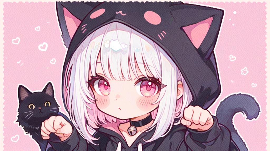 にゃんモード発動中