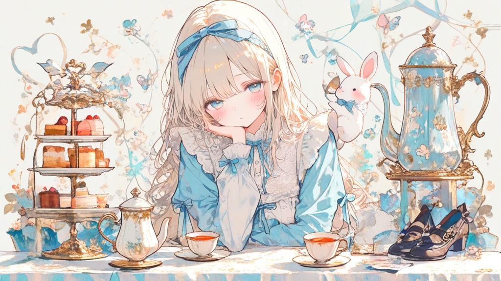 ひみつのお茶会のつづき