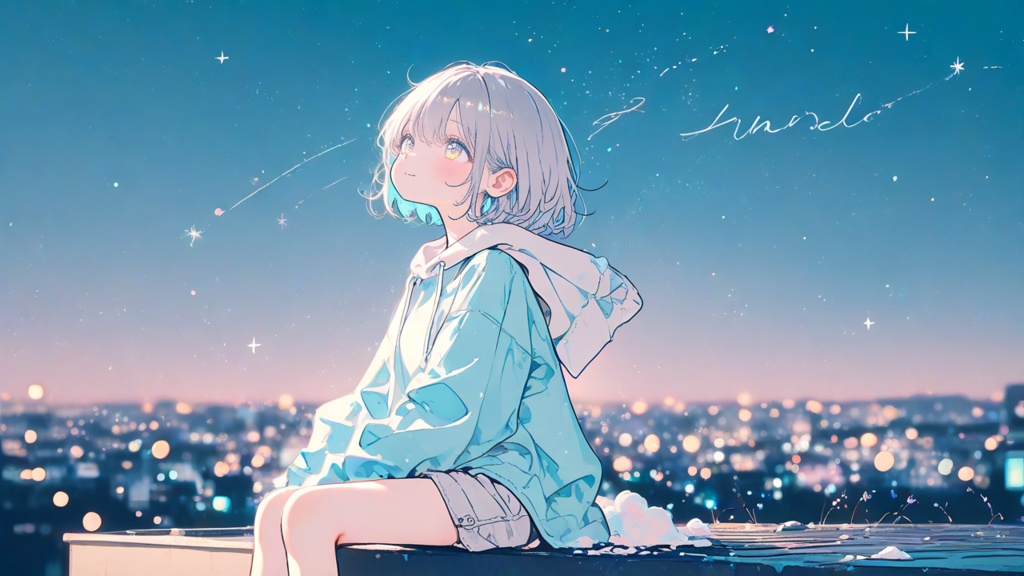 星を見上げる夜