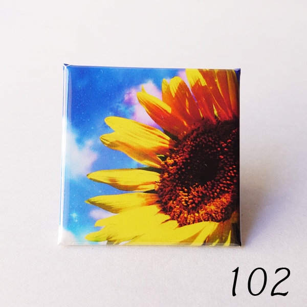 40mmスクエア缶バッチ