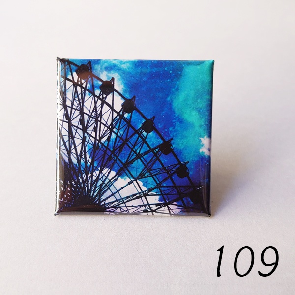 40mmスクエア缶バッチ