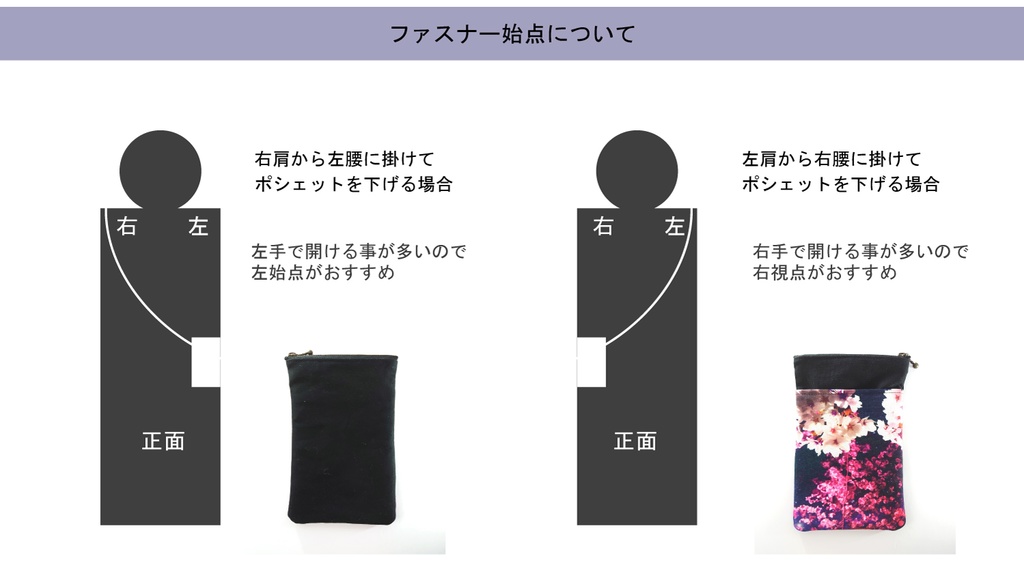 【即納分有】スマホポシェット*受注製作