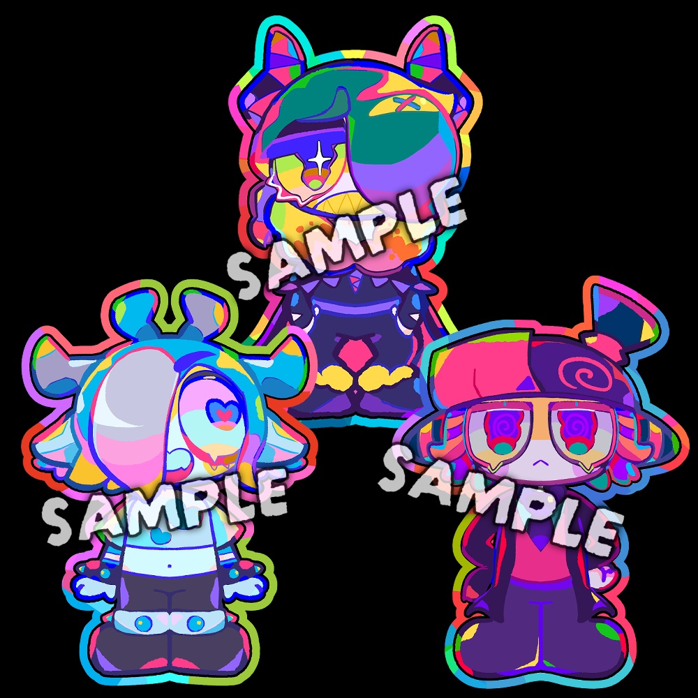 【全3種】ド低能ミニアクキー【DO TEINŌ CLUB|ド低能クラブ】