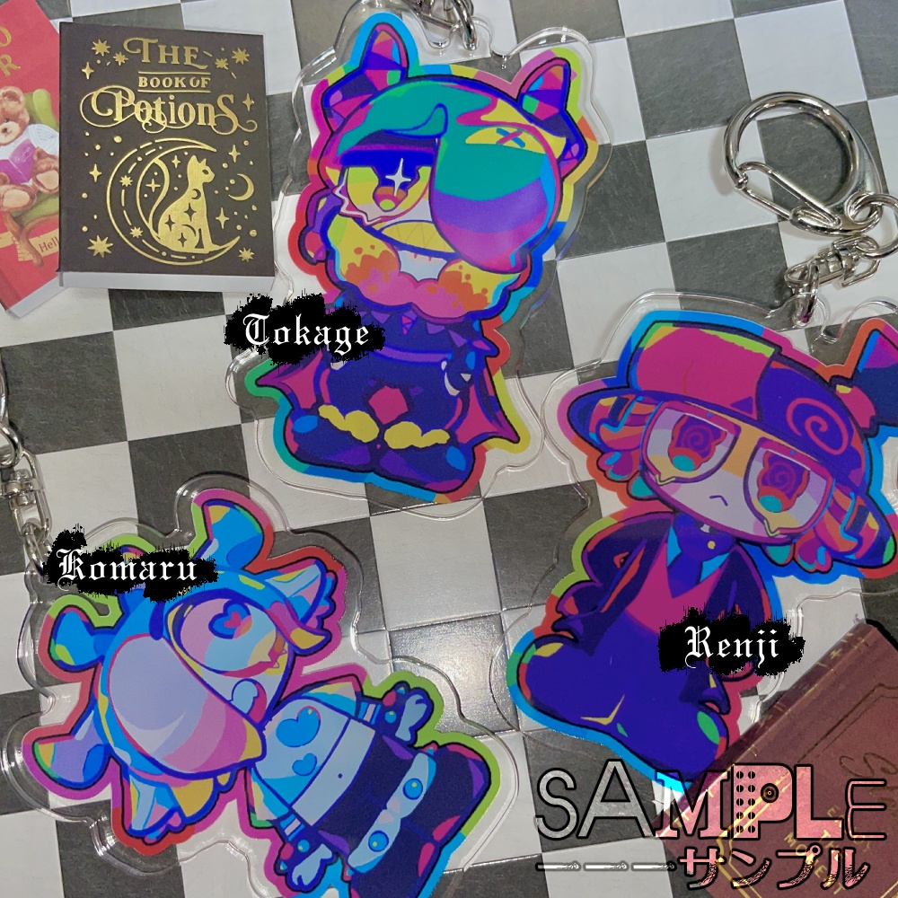 【全3種】ド低能ミニアクキー【DO TEINŌ CLUB|ド低能クラブ】