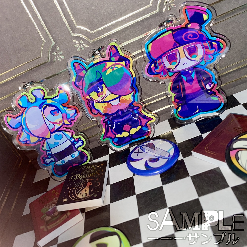 【全3種】ド低能ミニアクキー【DO TEINŌ CLUB|ド低能クラブ】