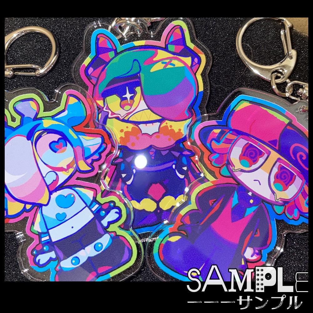 【全3種】ド低能ミニアクキー【DO TEINŌ CLUB|ド低能クラブ】