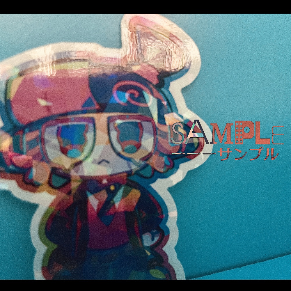 【全3種】ド低能ホログラムステッカー【DO TEINŌ CLUB|ド低能クラブ】